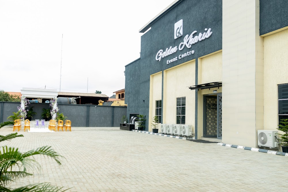 Golden Kharis Event Centre interior - Ikorodu event hall